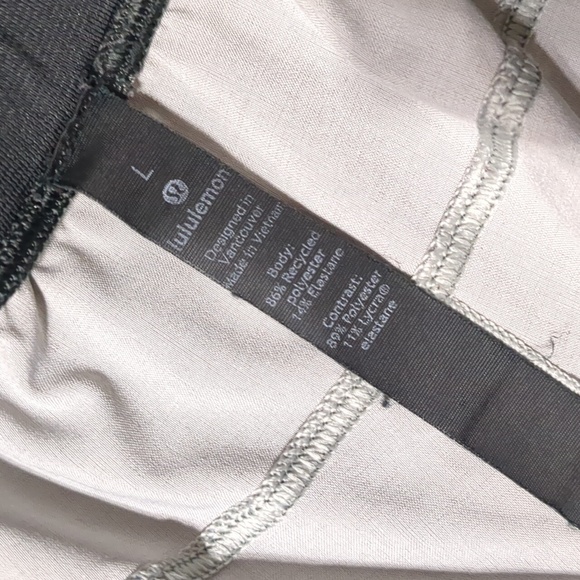 Lululemon T.H.E. Short Linerless Heathered Texture Printed Grey size Large - Picture 13 of 14